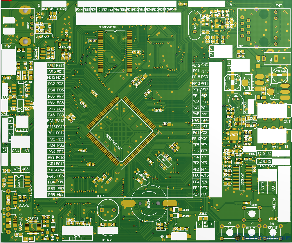 STM32F407ZET6板子3D-PCB图.png