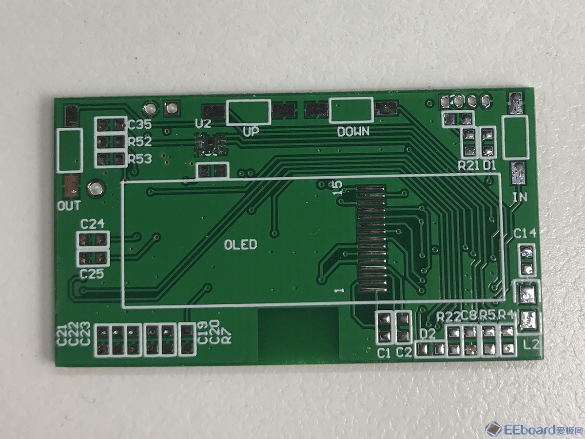 pcb实物正面