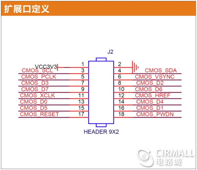 微雪OV5640-引脚定义.png